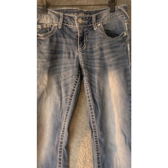 Vanity Original Jeans Womens Premium Collection 28/33 Medium Wash Bootcut - Picture 1 of 16